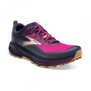 BROOKS CASCADIA 16 Femme PEACOAT/PINK/BISCUIT