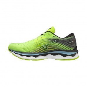 MIZUNO WAVE SKY 6 Homme NeoLime/Skywriting/Blk